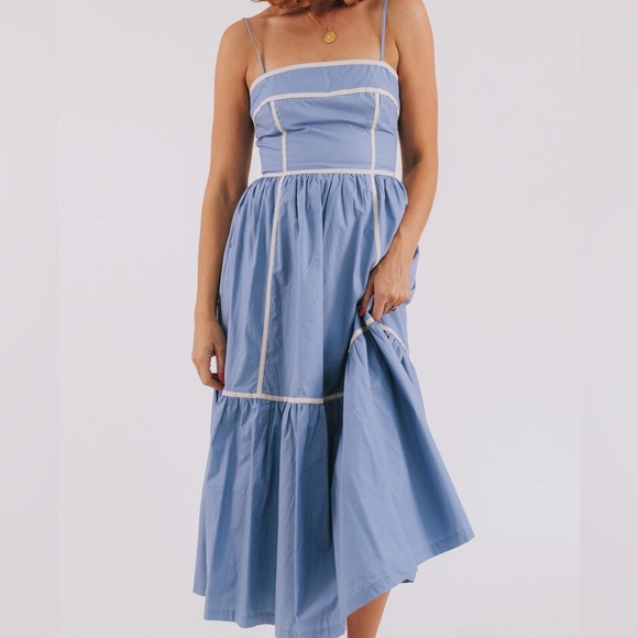 Blue Maxi Dress - Picture 7 of 8